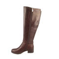 Cuir de vachette imprimé fabriqué en Australie femmes de fourrure de mouton boot bottes femme extra grande taille